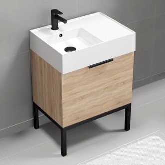 Bathroom Vanity Modern Bathroom Vanity, Free Standing, 24